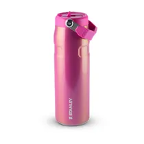 Garrafa Térmica Stanley The Aerolight Iceflow Flip Straw 10-11283-195 - 710ML - com Bico - Dazzle Pink Shimmer  Garrafa Tér...