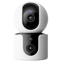 Camera de Seguranca Xiaomi Smart C300 Dual Indoor / Wi-Fi / 360 / 2K / Alexa / Ok Google - Branco