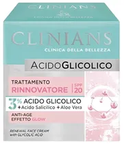 Creme Facial Clinians Con Ácido Glicolico 3% SPF 20 - 50ML  Creme Facia...