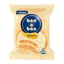 Alfajor Arcor Bon O Bon Recheio Amendoim com Cobertura Chocolate Branco 40G