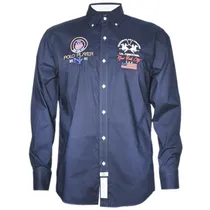 Camisa La Martina Masculino Eq.JMC315 04 - Marinho