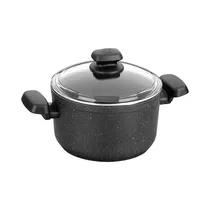 Cacerola Con Tapa Korkmaz Ornella A1343 8L 28 CM Negro