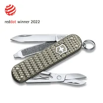 Victorinox Unisex Navaja Acero Inoxidable 58 MM Gray