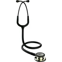 Estetoscópio Littmann 5861 Classic III - Black Tube Rainbow/Champagne Finish