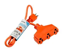 Cable Triple Forza 1MT FOC-1302OR Naranja  Cable Tripl...