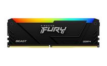 Mem DDR4 16GB 2666 Kingston Fury Beast RGB Black KF426C16BB2A/16