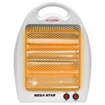 Aquecedor Megastar TC82 / 800W / Termostato Ajustável / 220V ~ 50/ 60HZ - Branco