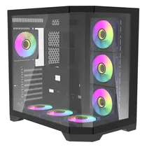 Gabinete Aigo FT418 Pro Black (7FANS)