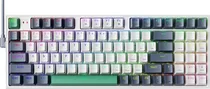 Teclado Gaming Machenike K500-B94 (Inglês com Fio) Switch Red