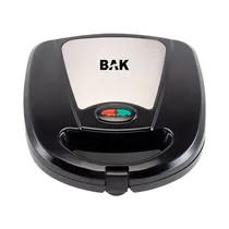 Sandwichera BAK BK-312 3 En 1 750W 220V Negro