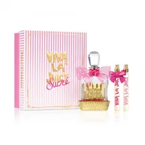 Kit Perfume Juicy Couture Viva La Juicy Sucre Edp Feminino 3PCS