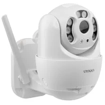 Câmera IP Satellite A-CAM004 HD 3MP/Wi-Fi/Microsd - Branco