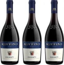 Vinho Ruffino Chianti Docg 2022 (3 Unidades)