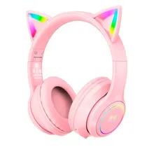 Fone BT Onikuma G90 USB-C P2 Pink RGB 40MM