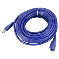 Cabo Trove Deluxe Computer Cable Extender - USB - M/H - 10 Metros - Azul