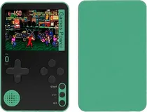 Console Game Box Time Series K10 500 Jogos Em 1 - Green/Black