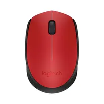 Mouse Wir Logi M170 910-004941 Rojo
