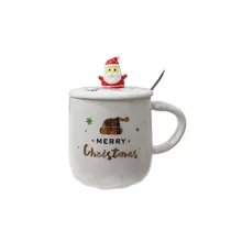 Caneca Natalina Branca 7.3X8.7CM 400ML