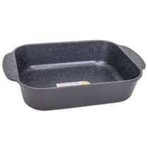 Assadeira para Forno Jio 20 X 25 CM Antiaderente Preta.