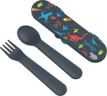 Kit Talher Bentgo Kids Utensil Set - Bgkdutpl-Dno Dinosaur