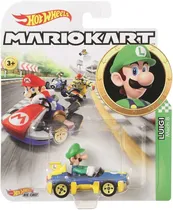 Hot Wheels Coleccionables Mario Kart Floor Stand Luigi