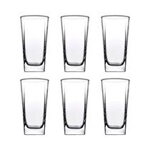 Set de Vasos Pasabahce Carre 41300 305ML 6 Piezas