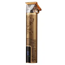Aparador de Cabelo Interbras Pro Vintage RFCD865 / Sem Fio / Recarregavel - Dourado