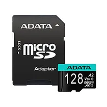 Cartão de Memória Micro SD Adata V30 128GB Classe 10 4K - AUSDX128GUI3V30SA2-RA1