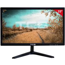 Monitor LED TCB de 20" TCB20 HDMI/VGA/Speaker - Preto