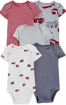 Body Carter's 1R885610 - Masculino (5 Unidades)