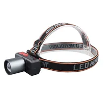 Lanterna LED para Cabeça Headlight JS-929 SP65169 com Zoom / 3 Modos de Luz / Recarregavel - Preto