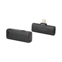 Micrófono Inalámbrico para Celular Yookie YM03 Lightning Negro