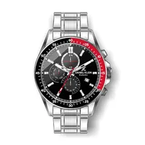 Relógio Analógico Masculino Daniel Klein Exclusive DK.1.12456-2 - Prata e Preto