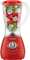 Liquidificador Mondial Easy Power L-550-R 550W de 2 Velocidades 110V/60HZ
