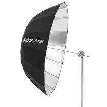 Sombrinha Godox UB-105S - Preto/Prata 105CM