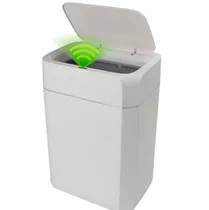 Basurero Smart Sate A-JA616 16L Blanco Lixeira