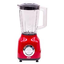 Liquidificador Eletrico Raf Blender R.2822R 1.5 Litros / 350W / 3 Velocidades / 220-240V ~ 50/ 60HZ - Vermelho