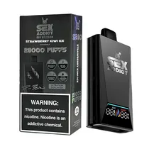 Pod Descartável Sex Addict 28K Strawberry Kiwi Ice