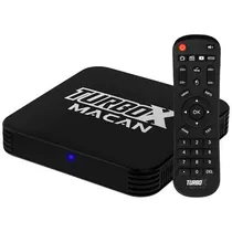 Receptor Fta Audisat Turbo X Macan Iptv com Wi-Fi de 16GB/2GB Ram - Preto