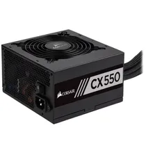 Fonte Corsair CX550 CP-9020277-Na ATX 550W 80 Plus Bronze Bivolt - Preto  Fonte Corsa...