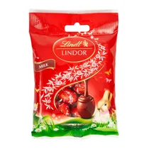 Ovo Pascoa Lindt Ao Leite Lindor 90G