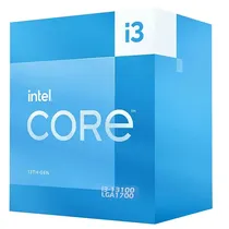 Processador Intel Core i3 13TH Gen i3-13100 Quad Core de 3.4GHZ com Cache 12MB  Processador...