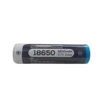 Pilha Smiling Shark 18650 3.7V 2200MAH 8.14WH p/Linterna  Pilha Smili...