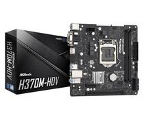 Placa Mãe 1151 Asrock H370M-HDV VGA/DVI/HDMI