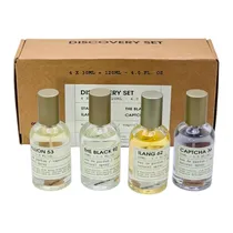 Kit Perfume Emper Discovery Set - Stallion 53 + The Black + Ilang 62 + Captcha 36 - Unissex - 4X 30ML