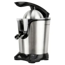 Espremedor de Frutas Qylar Citrus Juicer QY-0310 - 400W - 620ML - 110V 50/60HZ - Prata e Preto  Espremedor ...