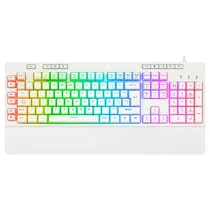 Teclado Redragon K512W-RGB Shiva RGB White Usa Membrane