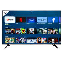 Smart TV LED de 55" Coby CY3359-55FL Uhd 4K HDMI/Wi-Fi/Android - Preto