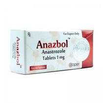 Anastrozole 1MG 50 Tabletes Anasbol Cooper Pharma