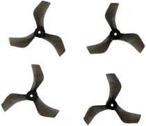 Hélice Betafpv X Gemfan 40MM 3-Blade Propellers Negro Transparente 1.5MM Shaft (4 Peças)